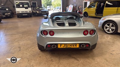 Lot 212 - 2001 LOTUS ELISE