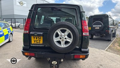 Lot 222 - 2001 LAND ROVER DISCOVERY TD5 GS