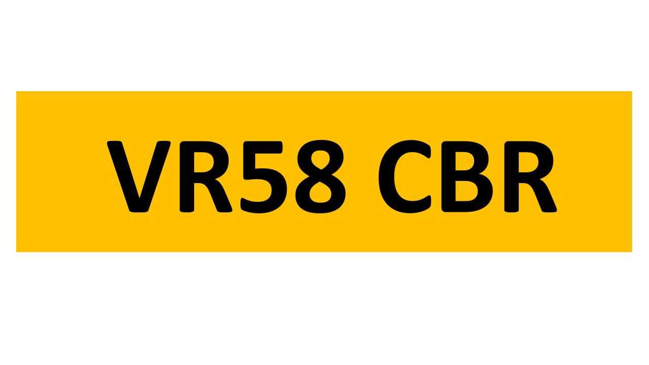 REGISTRATION ON RETENTION - VR58 CBR