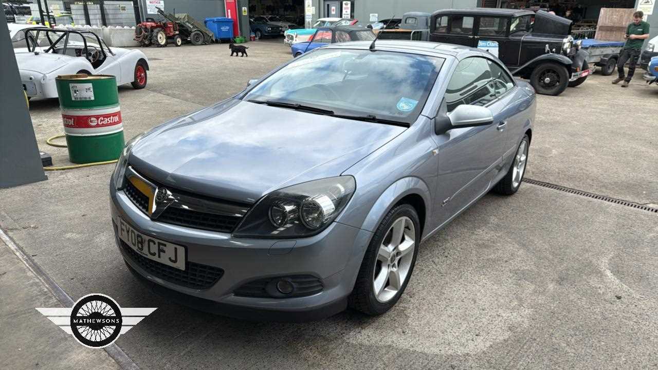Lot 728 - 2008 VAUXHALL ASTRA TWIN TOP SPORT