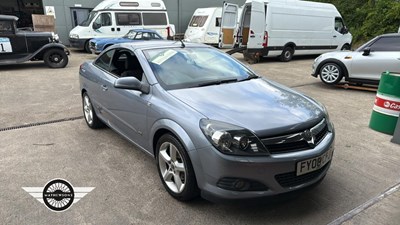 Lot 728 - 2008 VAUXHALL ASTRA TWIN TOP SPORT
