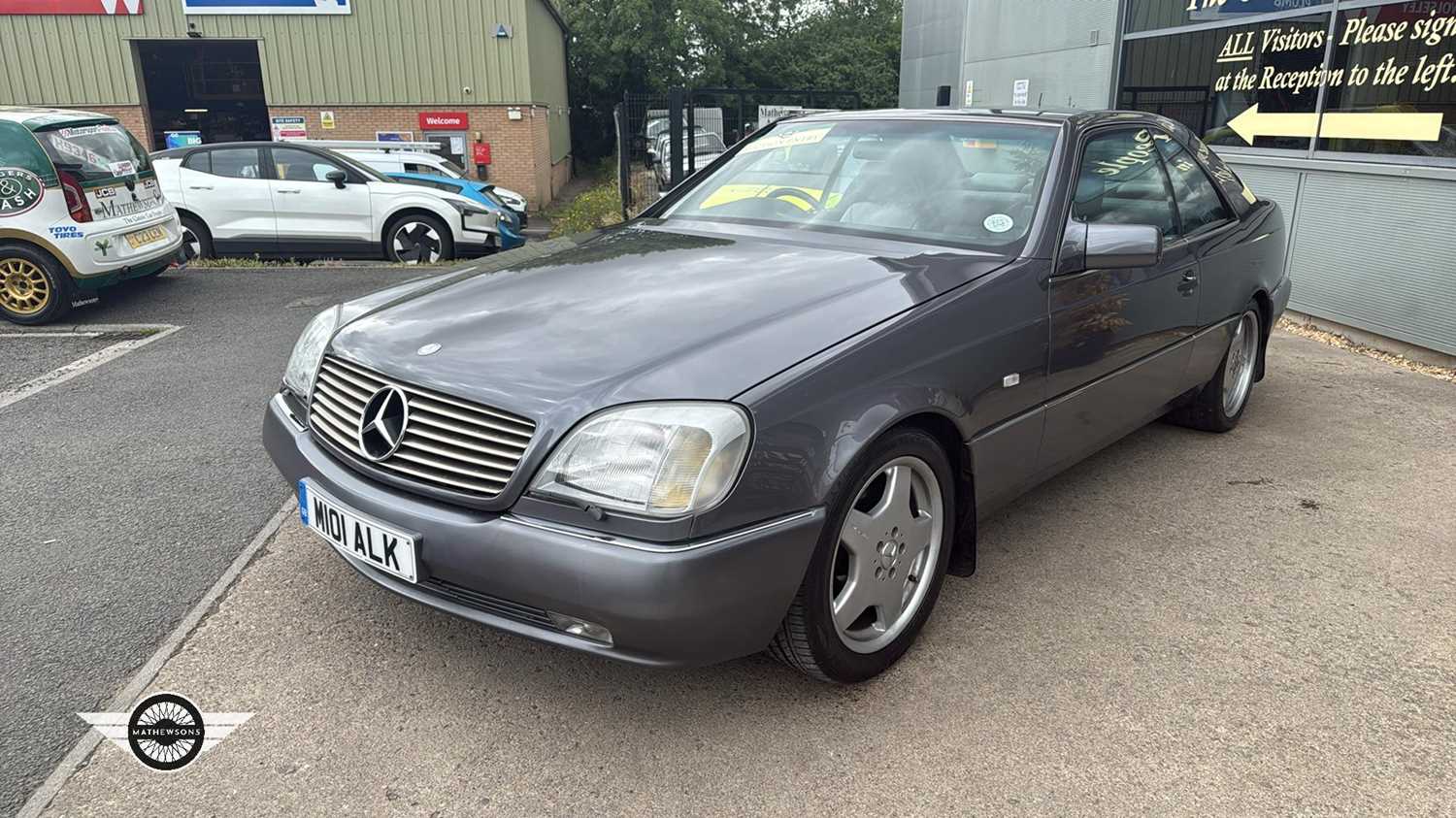 Lot 236 - 1994 MERCEDES S500 COUPE AUTO