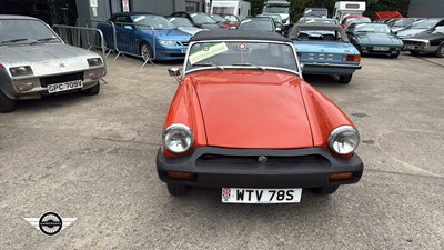 Lot 242 - 1978 MG MIDGET 1500