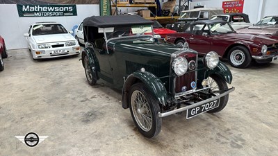 Lot 274 - 1931 WOLSELEY HORNET
