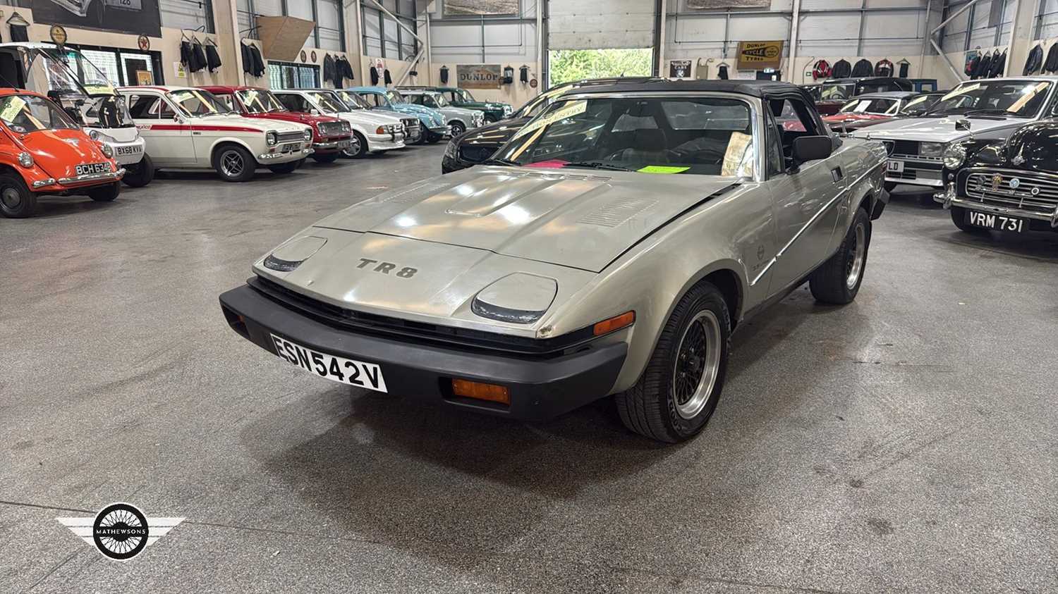Lot 294 - 1980 TRIUMPH TR8 CONVERTIBLE