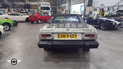 Lot 294 - 1980 TRIUMPH TR8 CONVERTIBLE