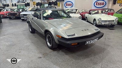 Lot 294 - 1980 TRIUMPH TR8 CONVERTIBLE