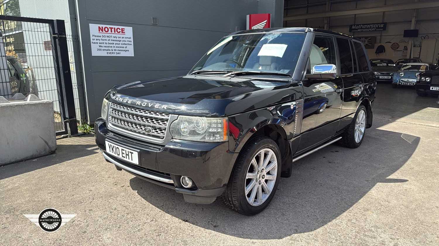 2010 LAND ROVER RANGE ROVER A...