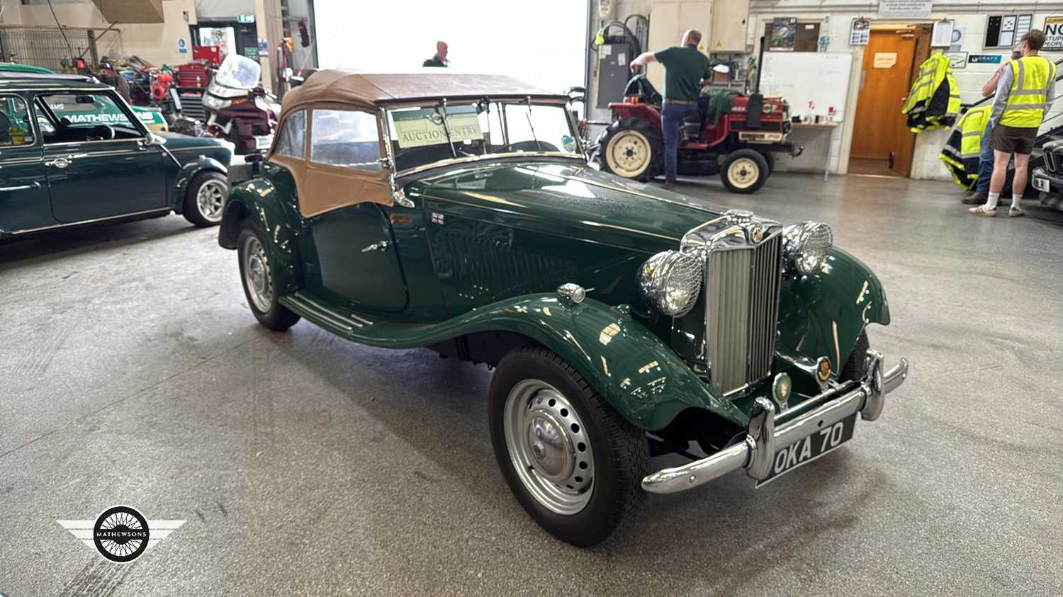 Lot 578 - 1953 MG TD/TF