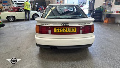 Lot 556 - 1990 AUDI COUPE 20V QUATTRO