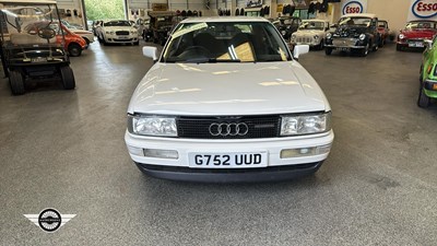 Lot 556 - 1990 AUDI COUPE 20V QUATTRO