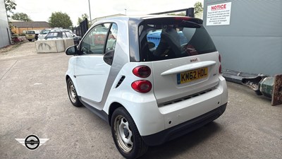 Lot 564 - 2012 SMART FORTWO PURE 61 MHD AUTO
