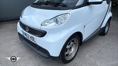 Lot 564 - 2012 SMART FORTWO PURE 61 MHD AUTO