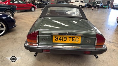 Lot 566 - 1985 JAGUAR XJS C-3.6
