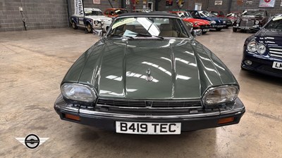 Lot 566 - 1985 JAGUAR XJS C-3.6