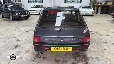 Lot 576 - 1992 PEUGEOT 205 GTI