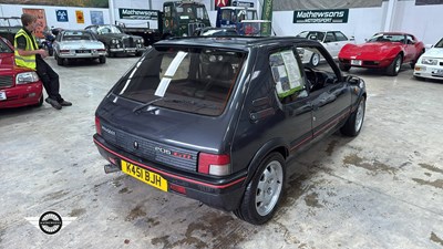 Lot 576 - 1992 PEUGEOT 205 GTI