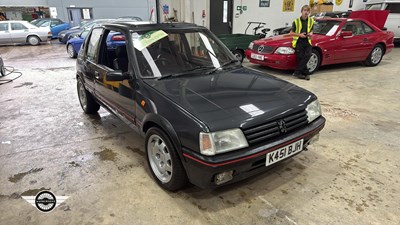 Lot 576 - 1992 PEUGEOT 205 GTI