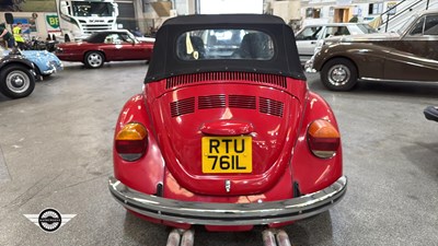 Lot 582 - 1973 VOLKSWAGEN 1600 SUPER BEETLE