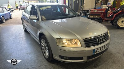 Lot 364 - 2003 AUDI A8 3-7 QUATTRO AUTO