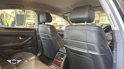 Lot 364 - 2003 AUDI A8 3-7 QUATTRO AUTO