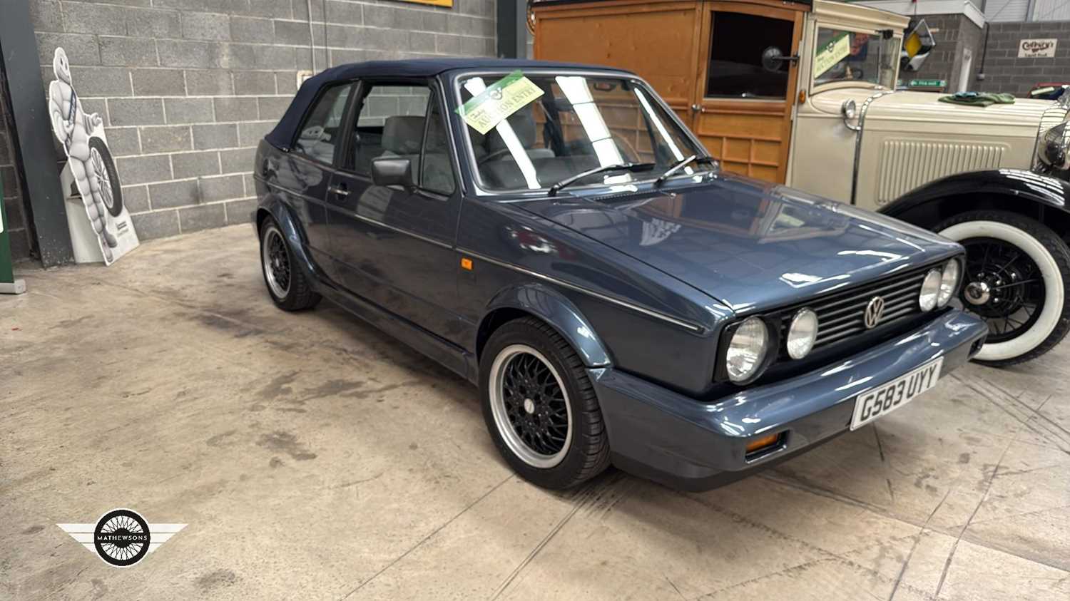 Lot 622 - 1990 VOLKSWAGEN GOLF CLIPPER CABRIO