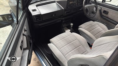 Lot 622 - 1990 VOLKSWAGEN GOLF CLIPPER CABRIO