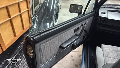 Lot 622 - 1990 VOLKSWAGEN GOLF CLIPPER CABRIO