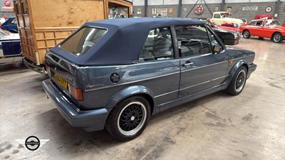 Lot 622 - 1990 VOLKSWAGEN GOLF CLIPPER CABRIO