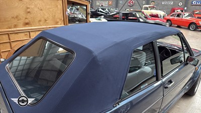 Lot 622 - 1990 VOLKSWAGEN GOLF CLIPPER CABRIO