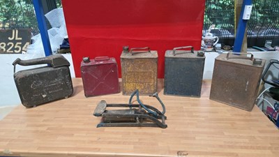 Lot 875 - SELECTION OF PETROL CANS