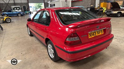 Lot 646 - 2000 HONDA CIVIC 1.4I SPORT
