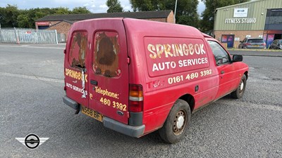 Lot 680 - 2 x FORD ESCORT VANS