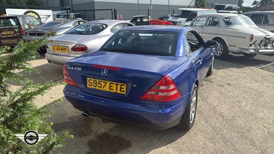 Lot 730 - 1998 MERCEDES SLK 230 KOMPRESSOR AUTO
