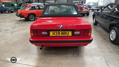 Lot 734 - 1991 BMW 318 I CONVERTIBLE