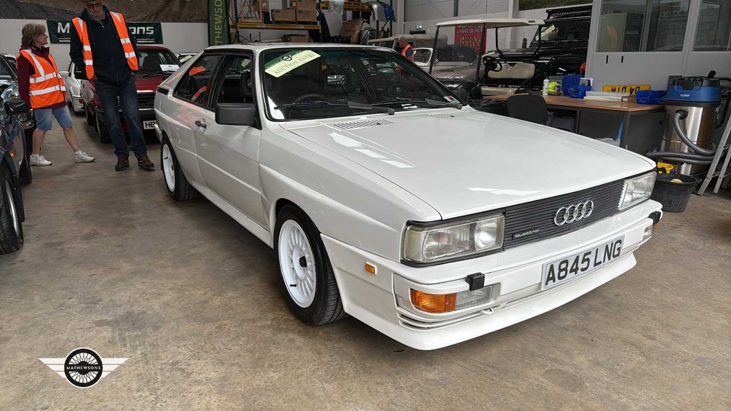 Lot 282 - 1984 AUDI QUATTRO RHD
