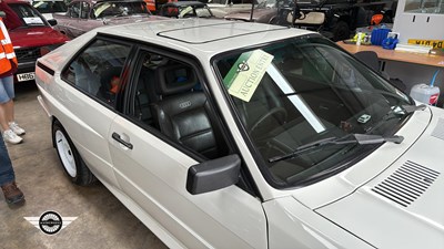Lot 282 - 1984 AUDI QUATTRO RHD