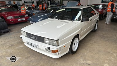 Lot 282 - 1984 AUDI QUATTRO RHD