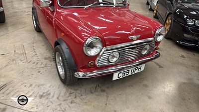 Lot 208 - 1986 AUSTIN MINI CHELSEA