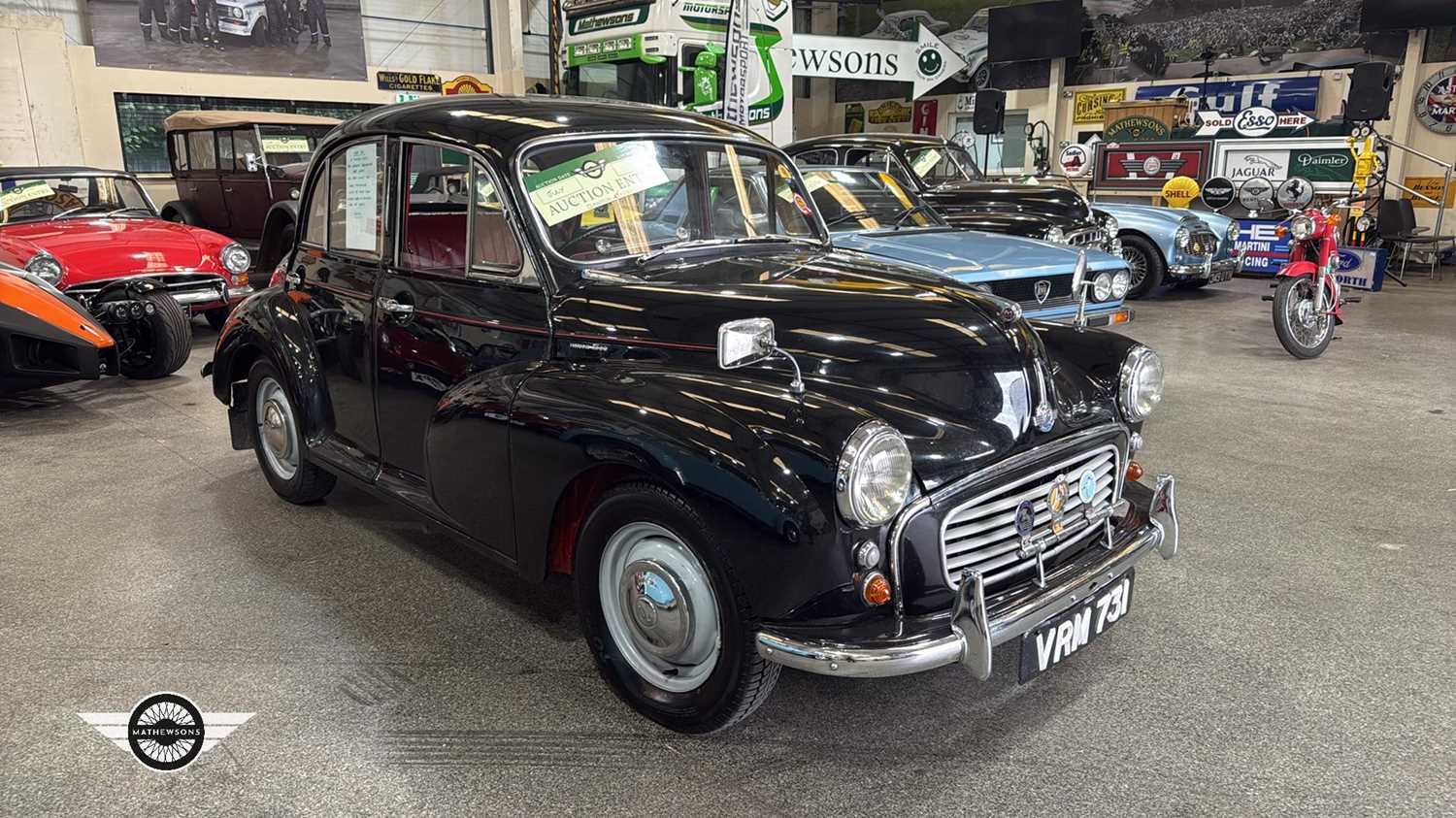 Lot 854 - 1958 MORRIS MINOR