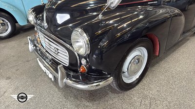 Lot 854 - 1958 MORRIS MINOR