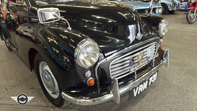 Lot 854 - 1958 MORRIS MINOR