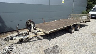 Lot 530 - CAR TRANSPORT TRAILER