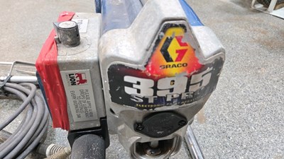Lot 573 - GRACO 395 ST PRO 110 V AIRLESS PAINT SPRAYER WITH LANCE