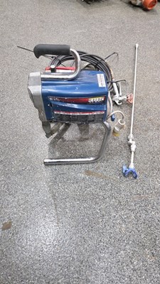 Lot 573 - GRACO 395 ST PRO 110 V AIRLESS PAINT SPRAYER WITH LANCE