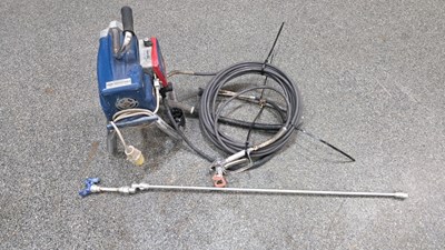 Lot 573 - GRACO 395 ST PRO 110 V AIRLESS PAINT SPRAYER WITH LANCE