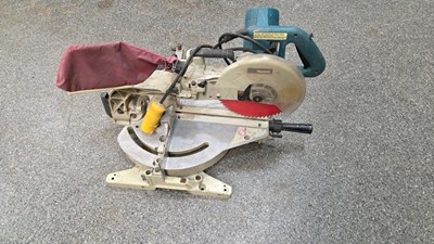 Lot 727 - MAKITA LS1013 TIMBER SLIDE CHOP SAW 110V