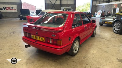Lot 796 - 1987 FORD ESCORT RS TURBO