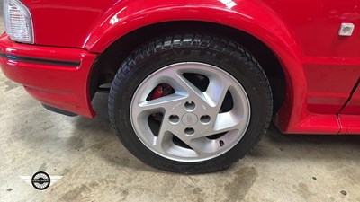 Lot 796 - 1987 FORD ESCORT RS TURBO