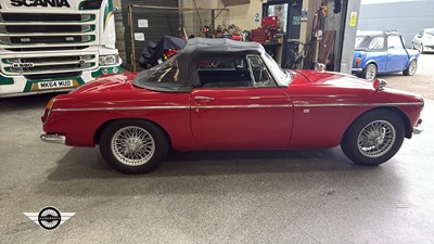 Lot 822 - 1963 MG B